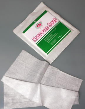 Non-woven swab